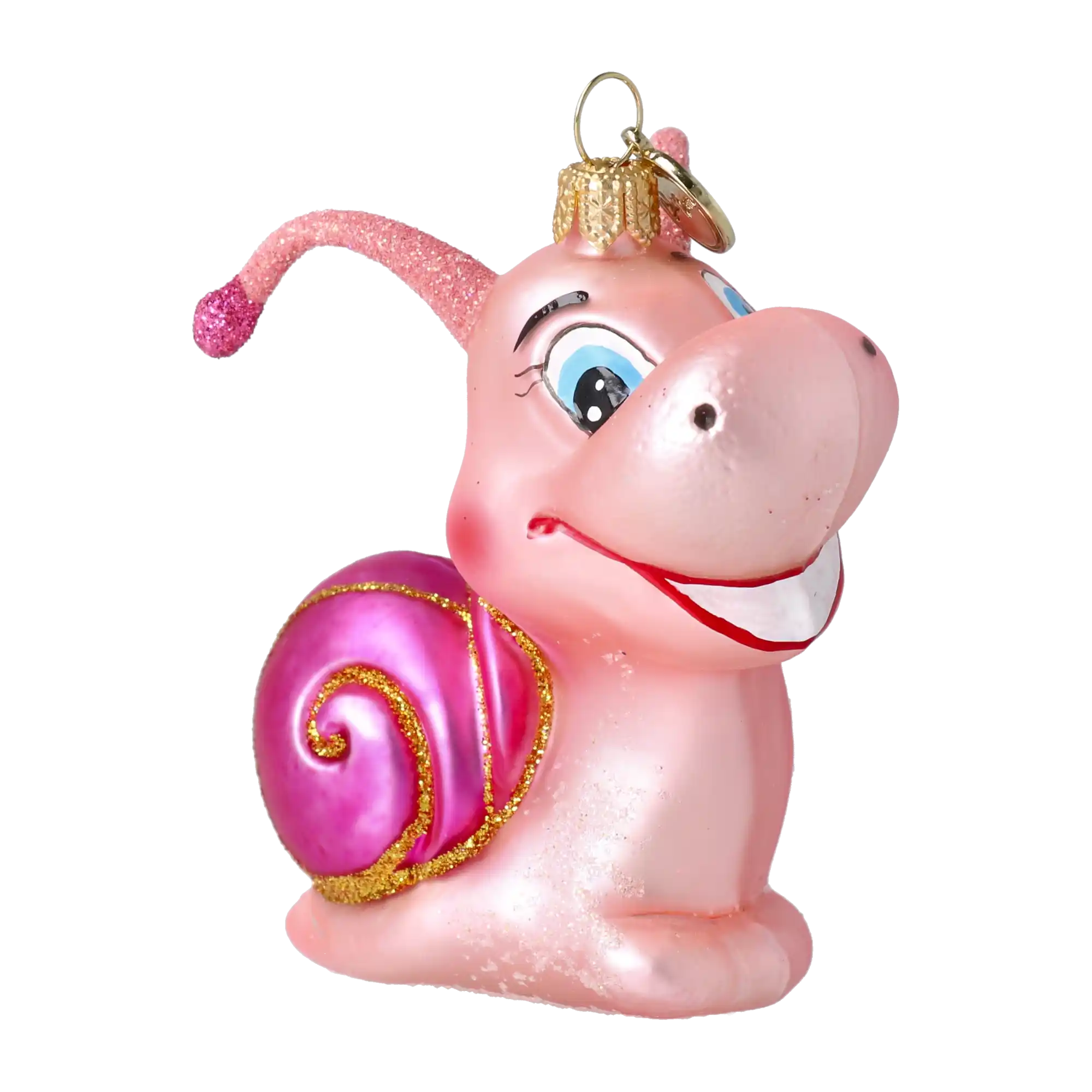 Ślimak Szklana Ozdoba