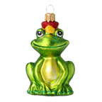 Patient Sovereign | Hand-Painted Glass Ornament | Blubom 2020-016