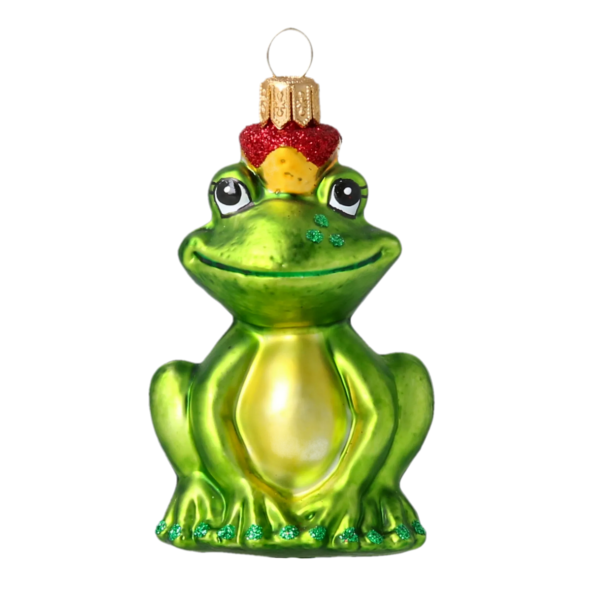 Patient Sovereign | Hand-Painted Glass Ornament | Blubom 2020-016