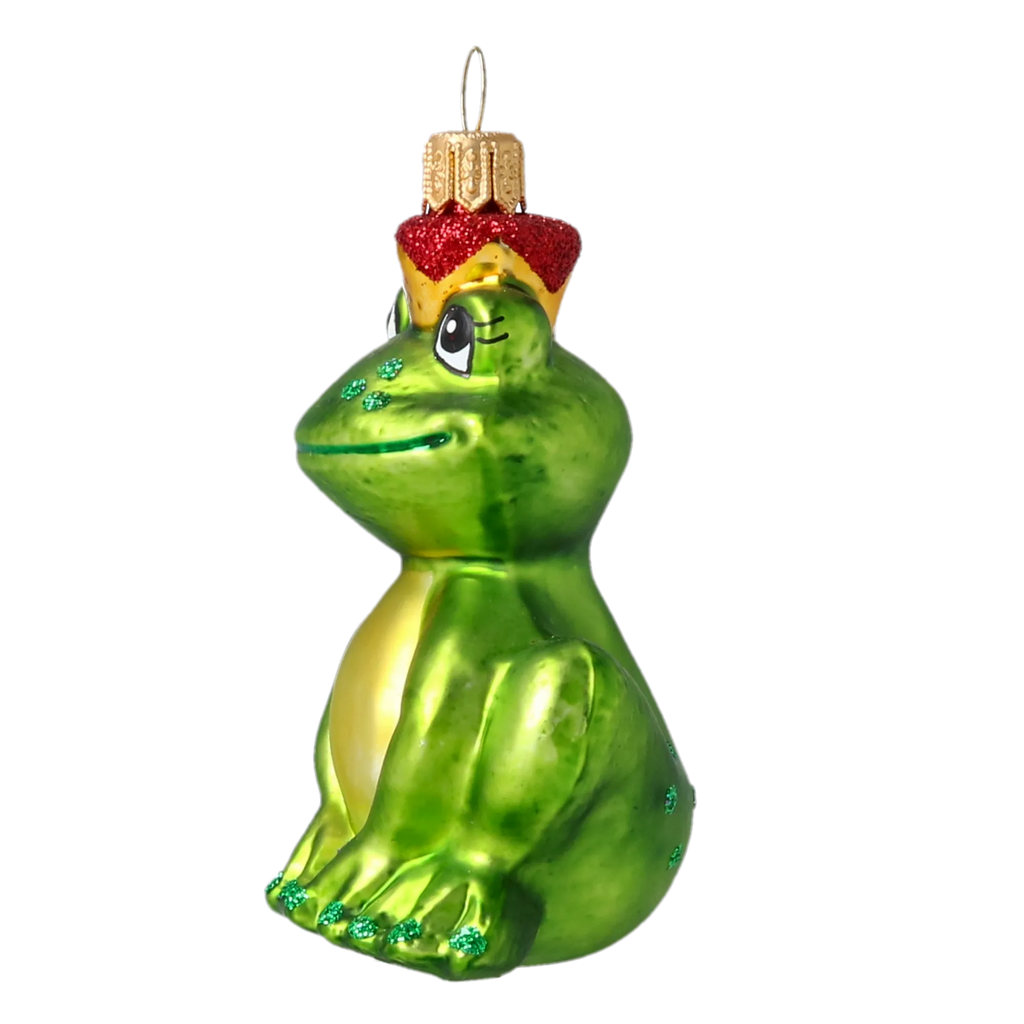 Patient Sovereign | Hand-Painted Glass Ornament | Blubom 2020-016