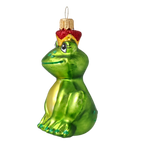 Patient Sovereign | Hand-Painted Glass Ornament | Blubom 2020-016