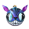 Indigo Riddle | Hand-Painted Glass Ornament | Blubom 2020-017