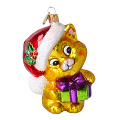 Honey Present Cat