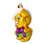 Earnest Gilded Guest | Hand-Painted Glass Ornament | Blubom 2020-023