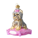 Prim Rose Heiress | Hand-Painted Glass Ornament | Blubom 2020-039