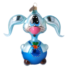Wide Eyed Forager | Hand-Painted Glass Ornament | Blubom 2020-042
