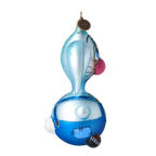 Wide Eyed Forager | Hand-Painted Glass Ornament | Blubom 2020-042