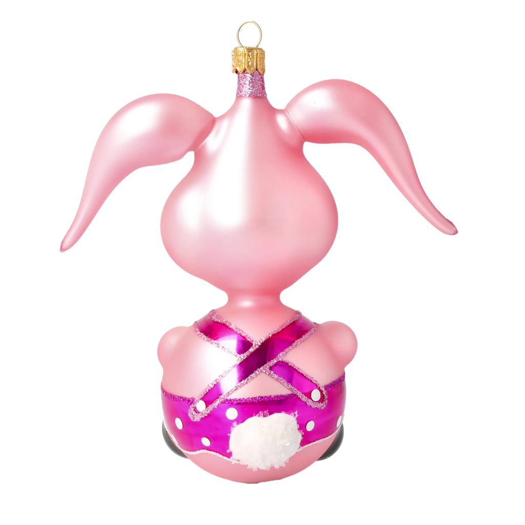 Startled Sweetheart | Hand-Painted Glass Ornament | Blubom 2020-043