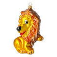 Załaduj obraz do przeglądarki galerii, Lew Leo Król zwięrząt Szklana Ozdoba
