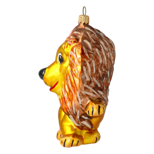 Lew Leo Król zwięrząt Szklana Ozdoba