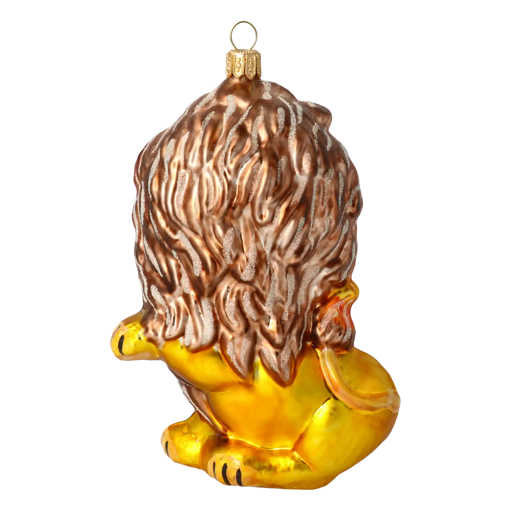 Lew Leo Król zwięrząt Szklana Ozdoba