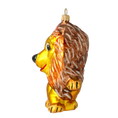 Załaduj obraz do przeglądarki galerii, Golden Amber Lion Premium christmas glass ornament 2020-048
