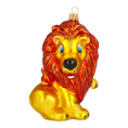Załaduj obraz do przeglądarki galerii, Młody Lew Leon Szklana Ozdoba Król Zwierząt

