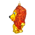 Load image into Gallery viewer, Golden Amber Lion Premium christmas glass ornament 2020-049

