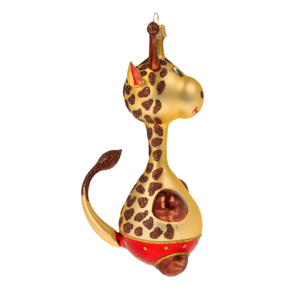 Jovial Voyager | Hand-Painted Glass Ornament | Blubom 2020-051