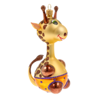 Gentle Savanna Voyager | Hand-Painted Glass Ornament | Blubom 2020-052