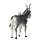 Steadfast Ash Burro | Hand-Painted Glass Ornament | Blubom 2020-055