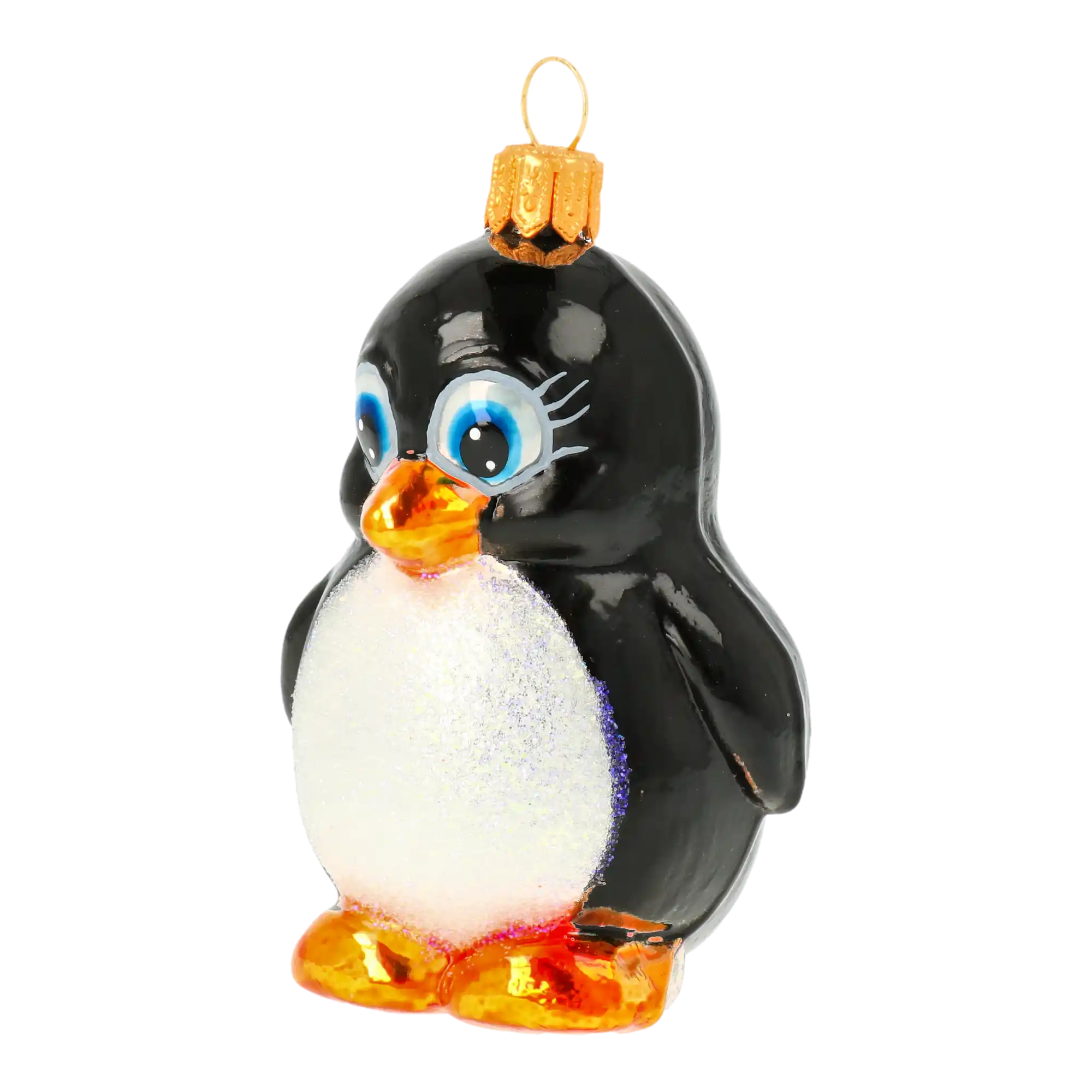 Pingwinek Szklana Ozdoba