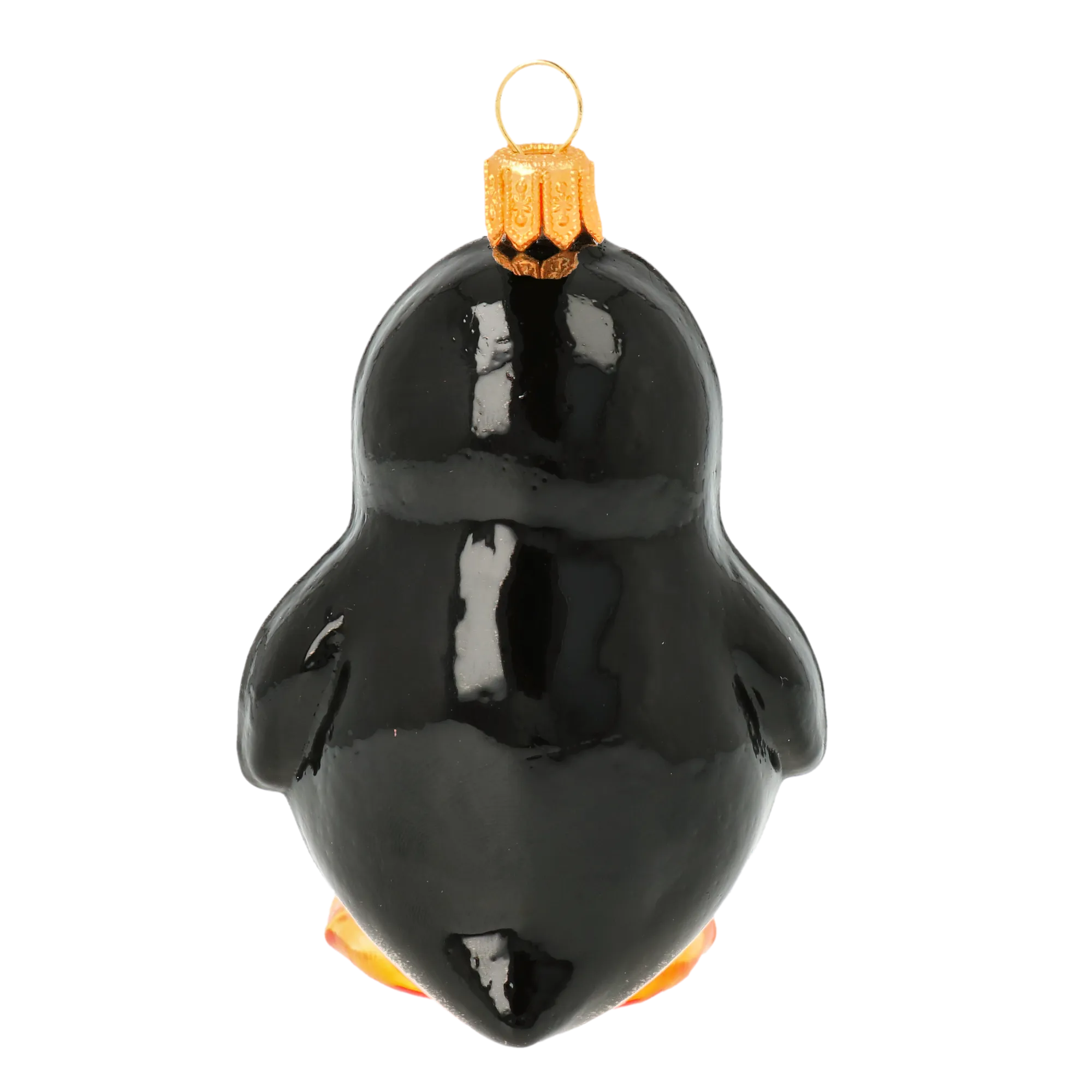 Midnight Frost Penguin Premium christmas glass ornament 2020-058