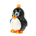 Load image into Gallery viewer, Midnight Frost Penguin Premium christmas glass ornament 2020-058
