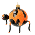 Load image into Gallery viewer, Spooky Blaze  Halloween Spider  Glass Christmas ornament free blowing
