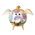 Gentle Meadow Muse | Hand-Painted Glass Ornament | Blubom 2020-071