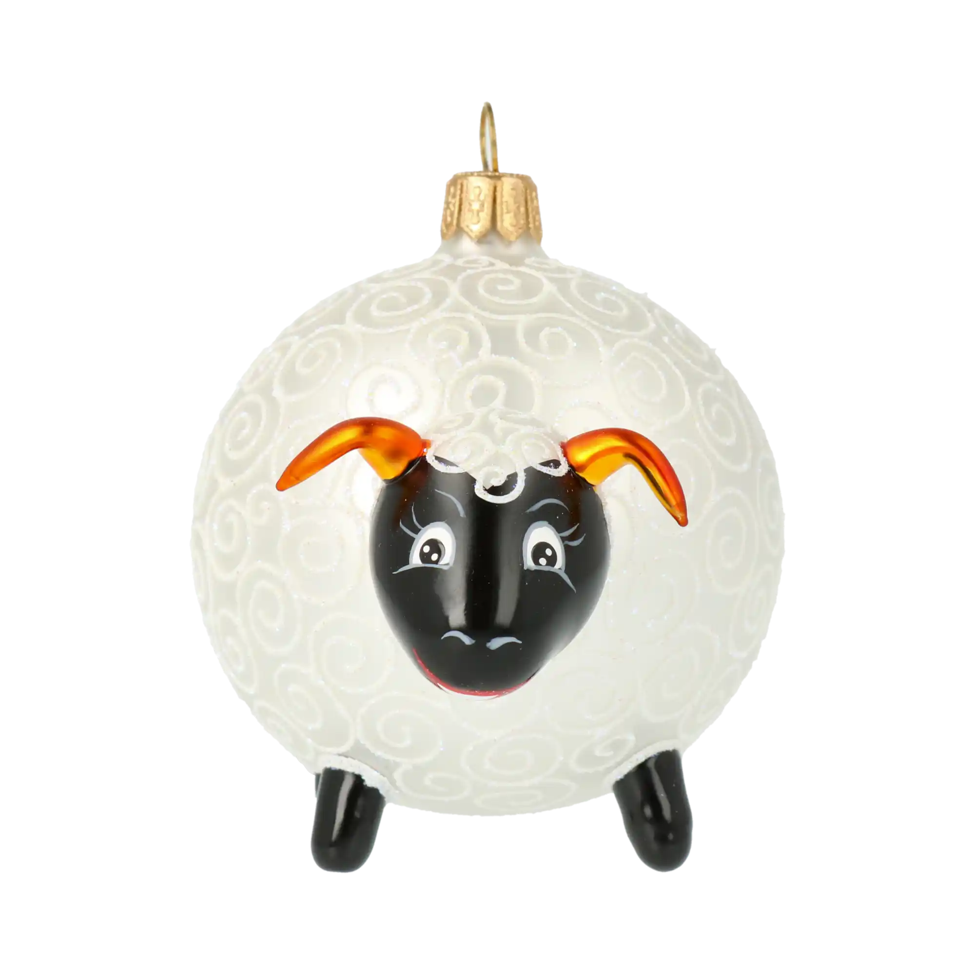 Owieczka Szklana Ozdoba