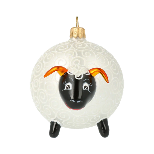 Owieczka Szklana Ozdoba