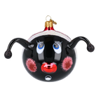 Astonished Midnight Voyager | Hand-Painted Glass Ornament | Blubom 2020-096