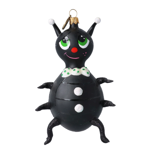 Emerald-Eyed Onyx Beetle Premium christmas glass ornament 2020-101