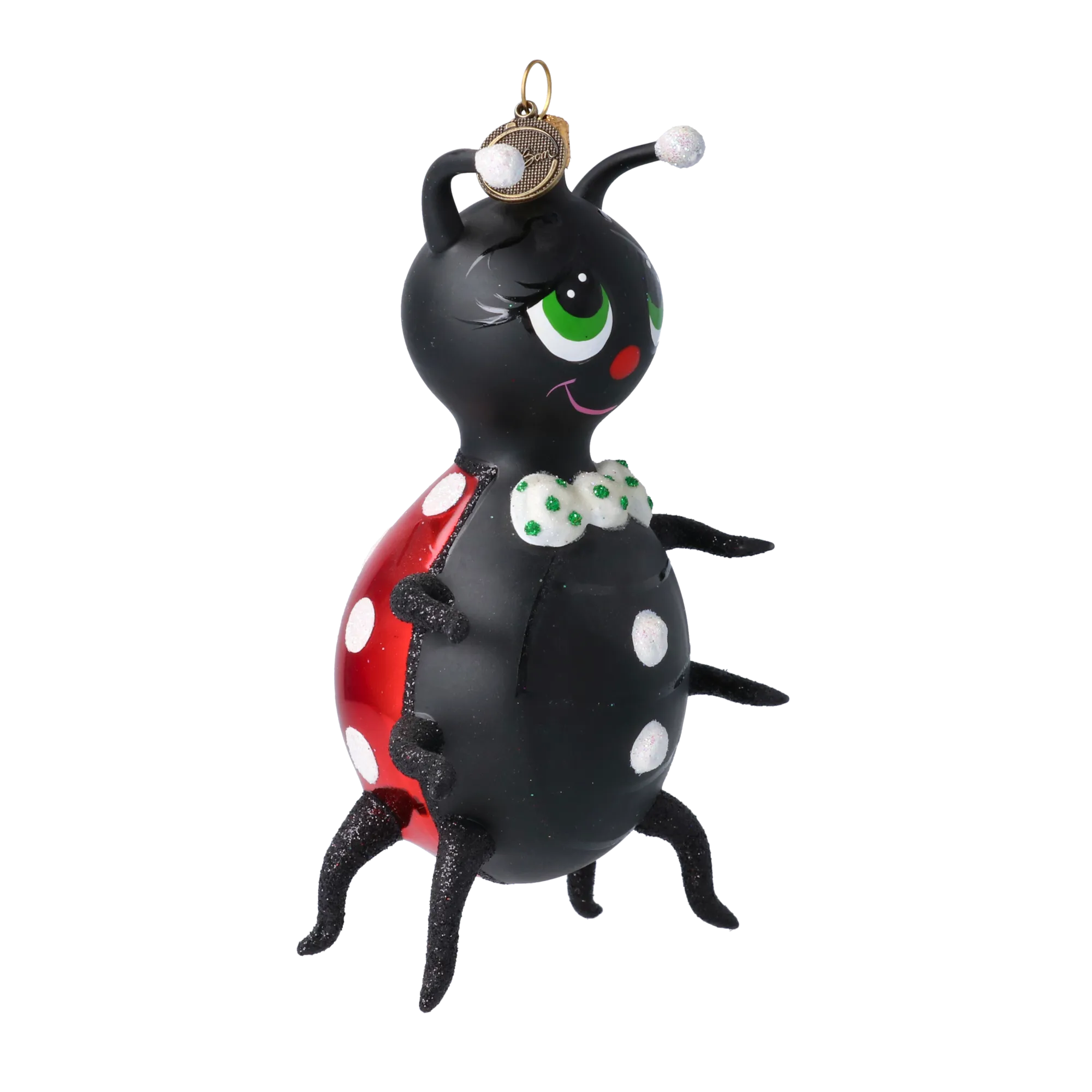 Emerald-Eyed Onyx Beetle Premium christmas glass ornament 2020-101