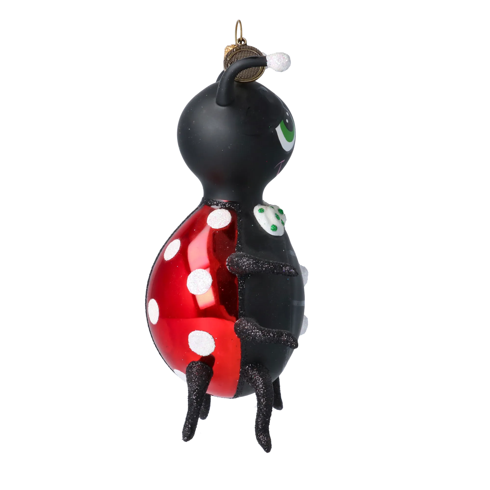 Emerald-Eyed Onyx Beetle Premium christmas glass ornament 2020-101