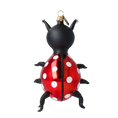 Załaduj obraz do przeglądarki galerii, Emerald-Eyed Onyx Beetle Premium christmas glass ornament 2020-101
