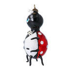 Earnest Midnight Guest | Hand-Painted Glass Ornament | Blubom 2020-102