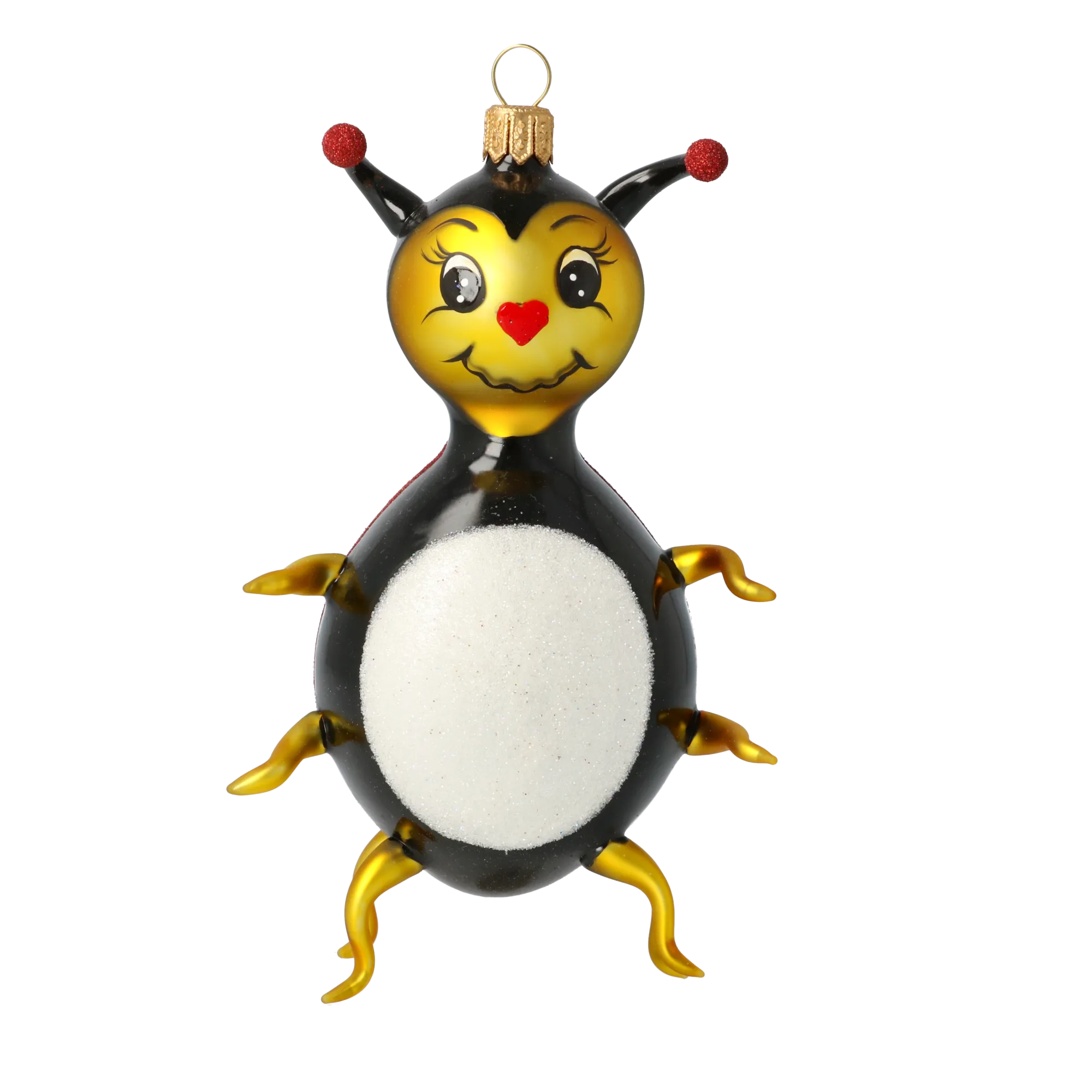 Gold & Onyx Garden Ladybug