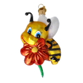 Gilded Nectar Scout | Hand-Painted Glass Ornament | Blubom 2020-113