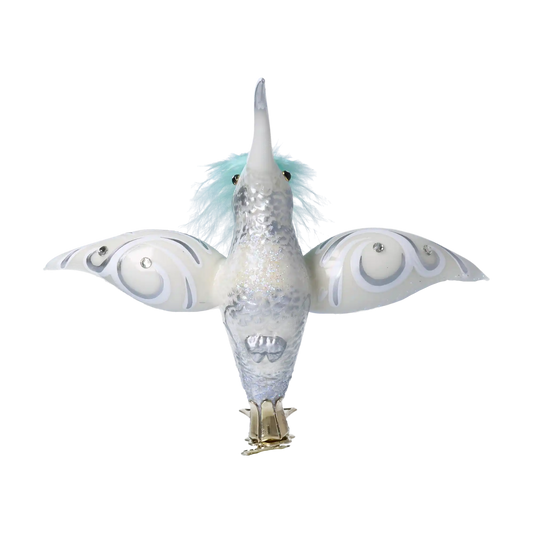 Koliber Szklana Ozdoba Choinkowa Bombka