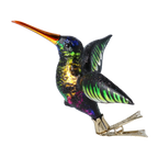 Evanescent Nectar Seeker | Hand-Painted Glass Ornament | Blubom 2020-127