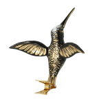 Sovereign Midnight Wing | Hand-Painted Glass Ornament | Blubom 2020-128