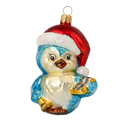 Azure Bell Chorister | Hand-Painted Glass Ornament | Blubom 2020-150