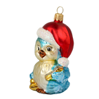 Azure Bell Chorister | Hand-Painted Glass Ornament | Blubom 2020-150