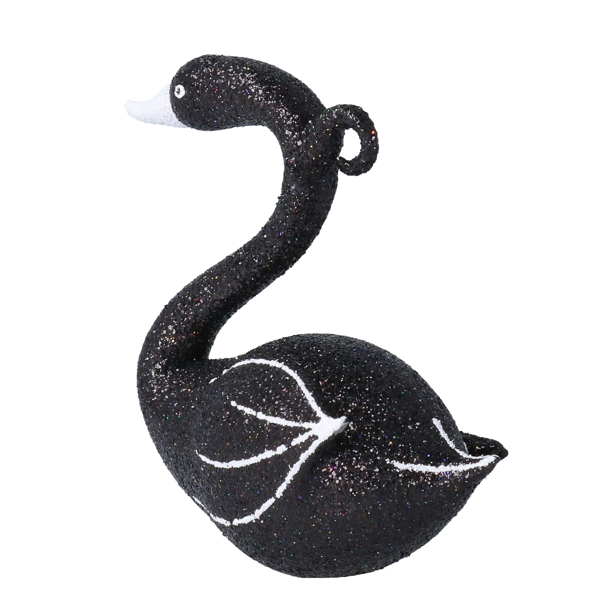 Łabędź Szklana Ozdoba