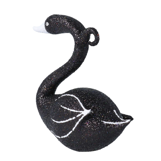 Łabędź Szklana Ozdoba