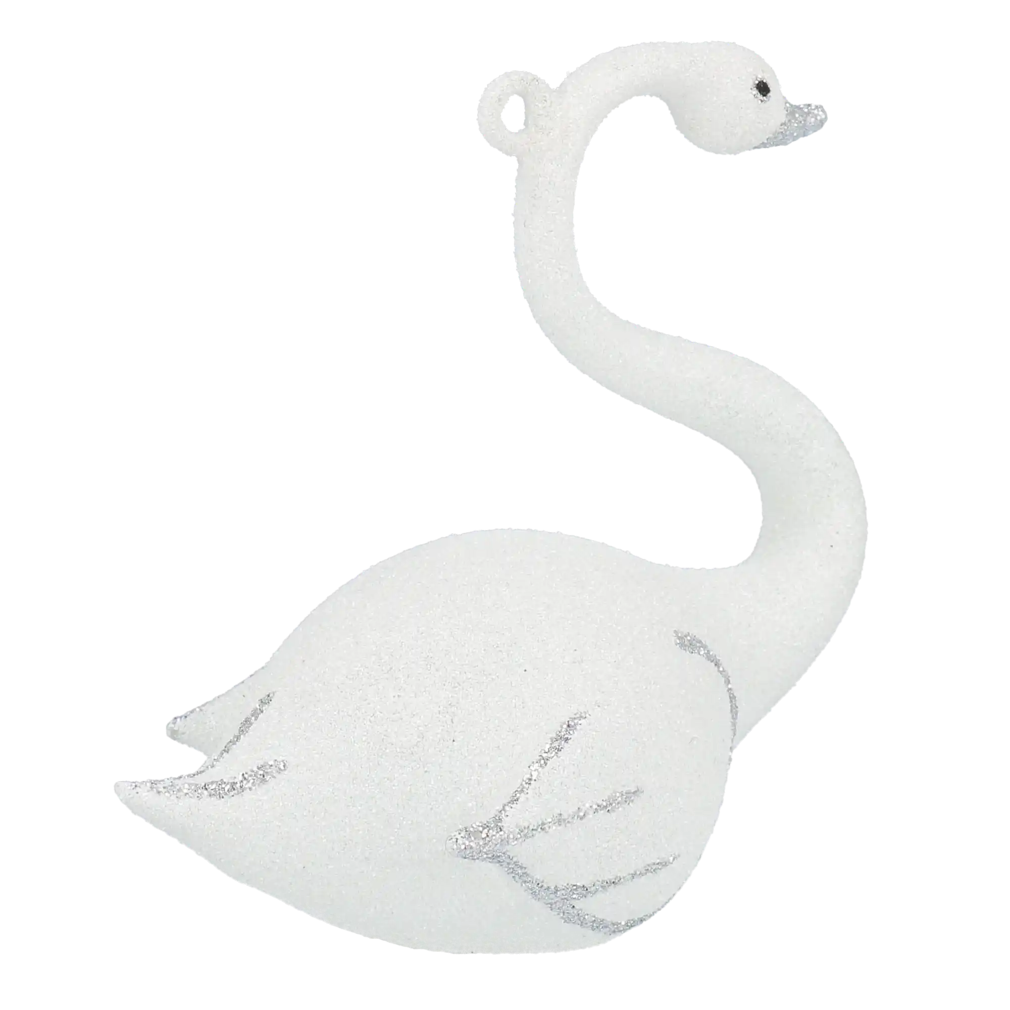 Łabędź Szklana Ozdoba