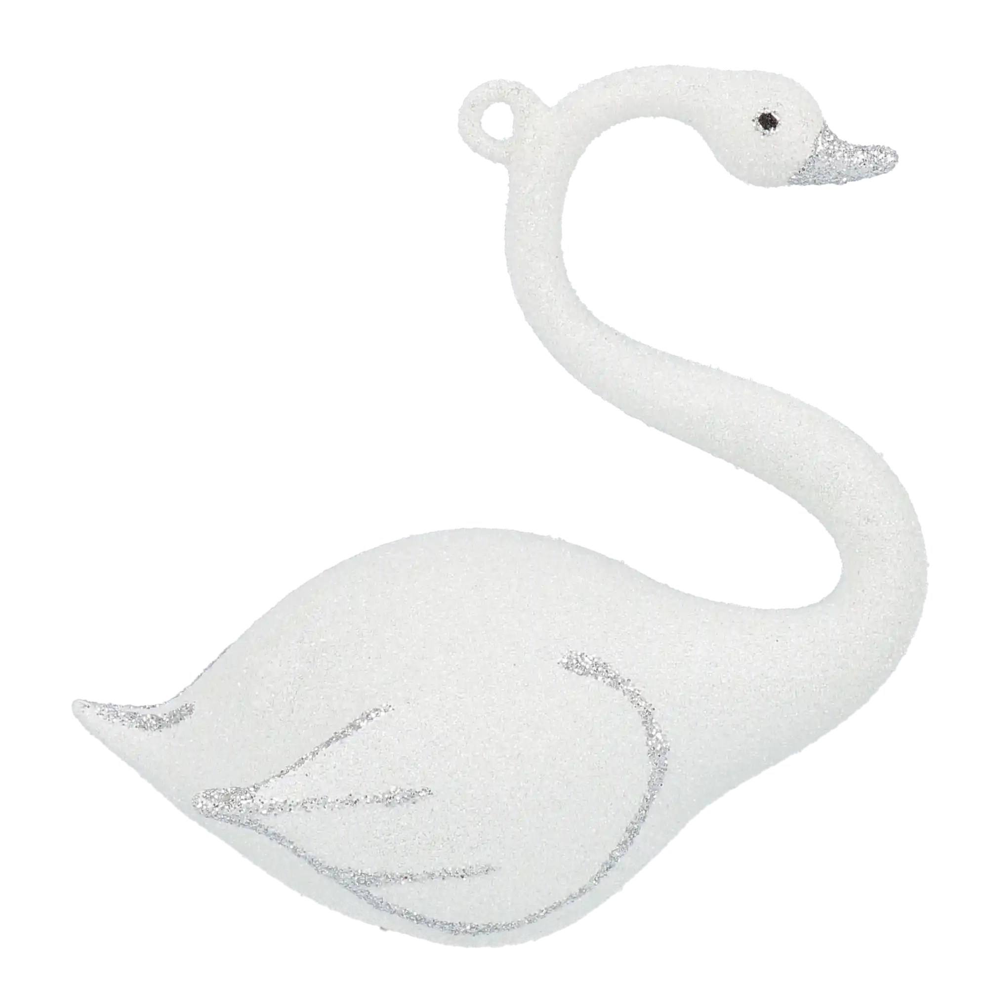 Łabędź Szklana Ozdoba