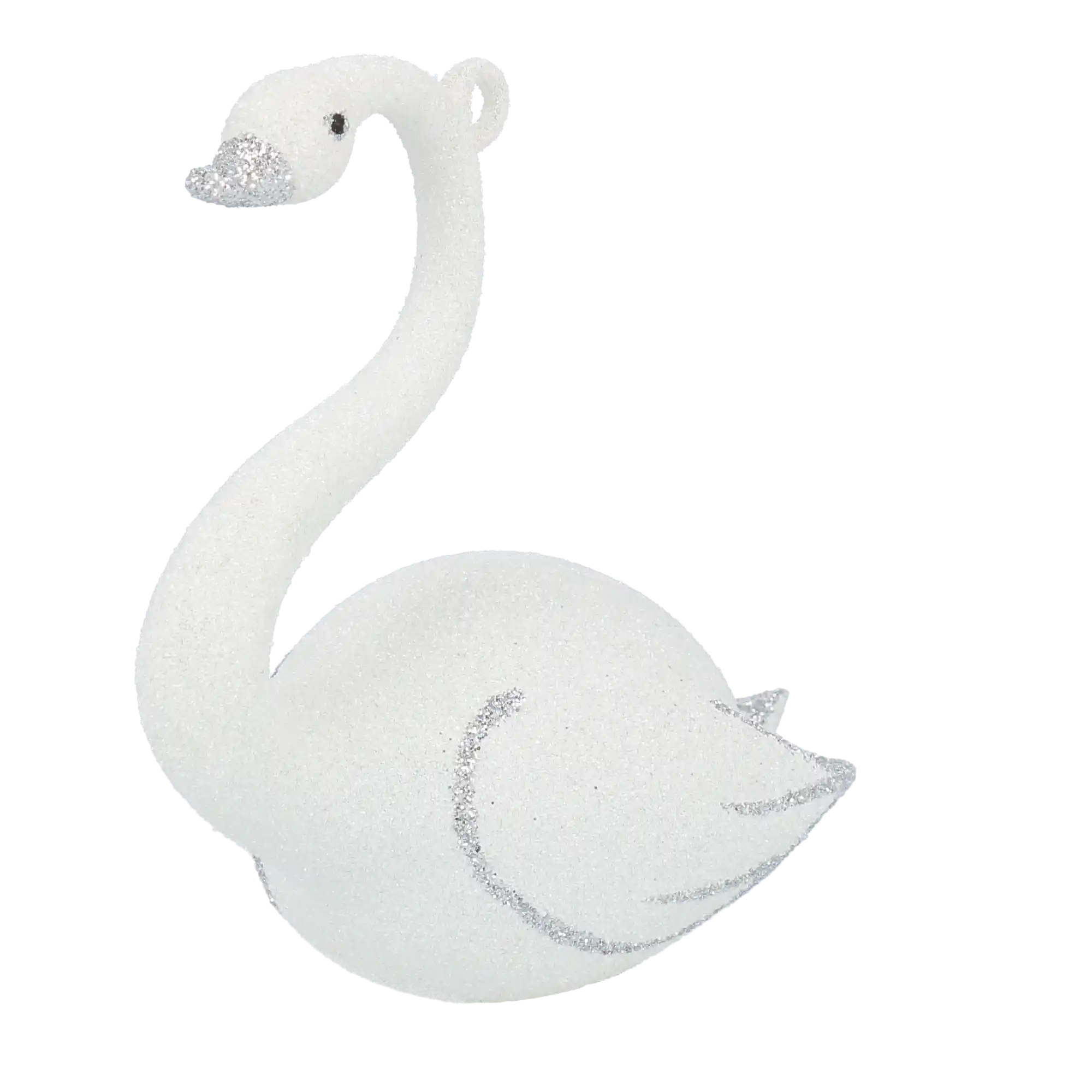 Łabędź Szklana Ozdoba