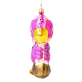 Load image into Gallery viewer, Vibrant Fuchsia Parrot Premium christmas glass ornament 2020-158
