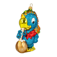 Załaduj obraz do przeglądarki galerii, Azure Serenade Parrot Premium christmas glass ornament 2020-159
