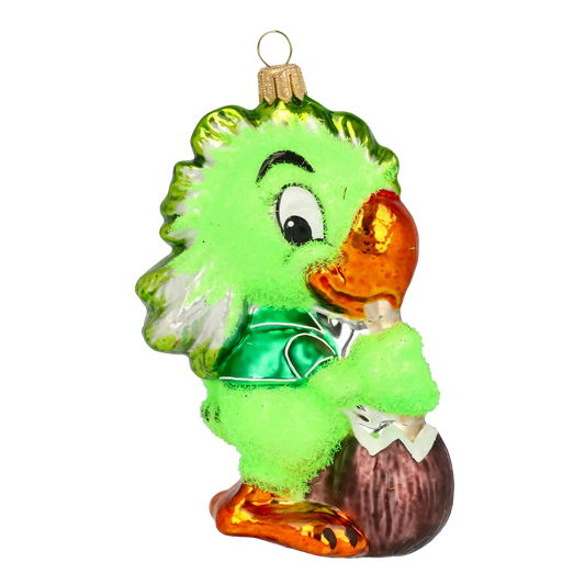 Papuga Szklana Ozdoba