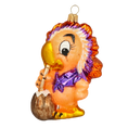 Załaduj obraz do przeglądarki galerii, Golden Saffron Parrot Premium christmas glass ornament 2020-161
